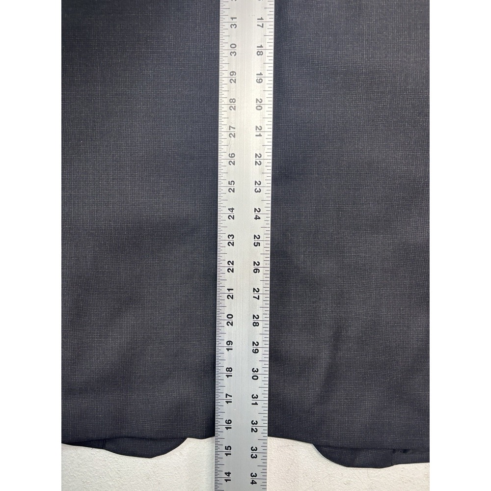 Jos A Bank 52L 46x31 Charcoal 2pc Pant Suit Traveler Tailored Fit Flat Front - Picture 9 of 16